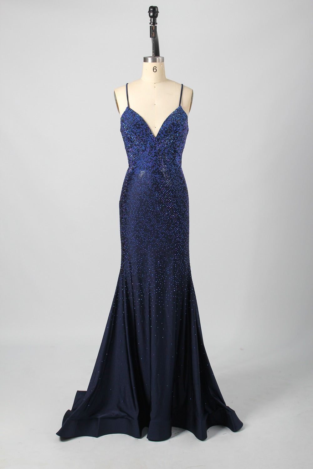 Glamorous Wholesale Sequin-Embellished Mermaid Prom Dress 32858