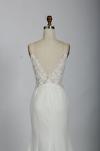 Wholesale Spaghetti Strap Lace Mermaid Wedding Dress 32731