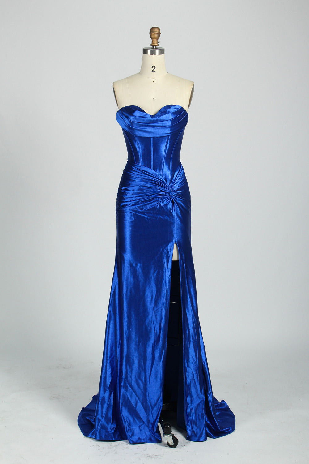 Wholesale Timeless  Elegance Strapless satin Prom Dress d-129