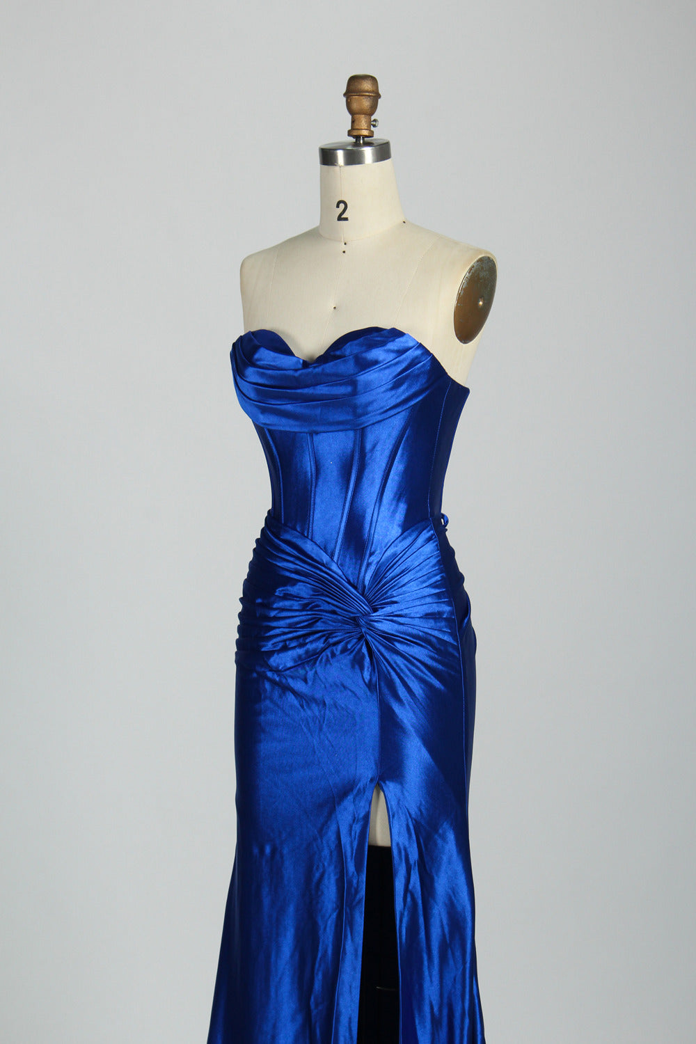 Wholesale Timeless  Elegance Strapless satin Prom Dress d-129