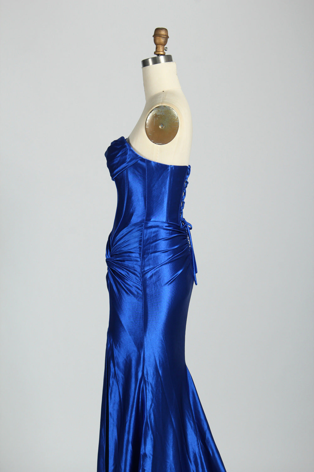 Wholesale Timeless  Elegance Strapless satin Prom Dress d-129