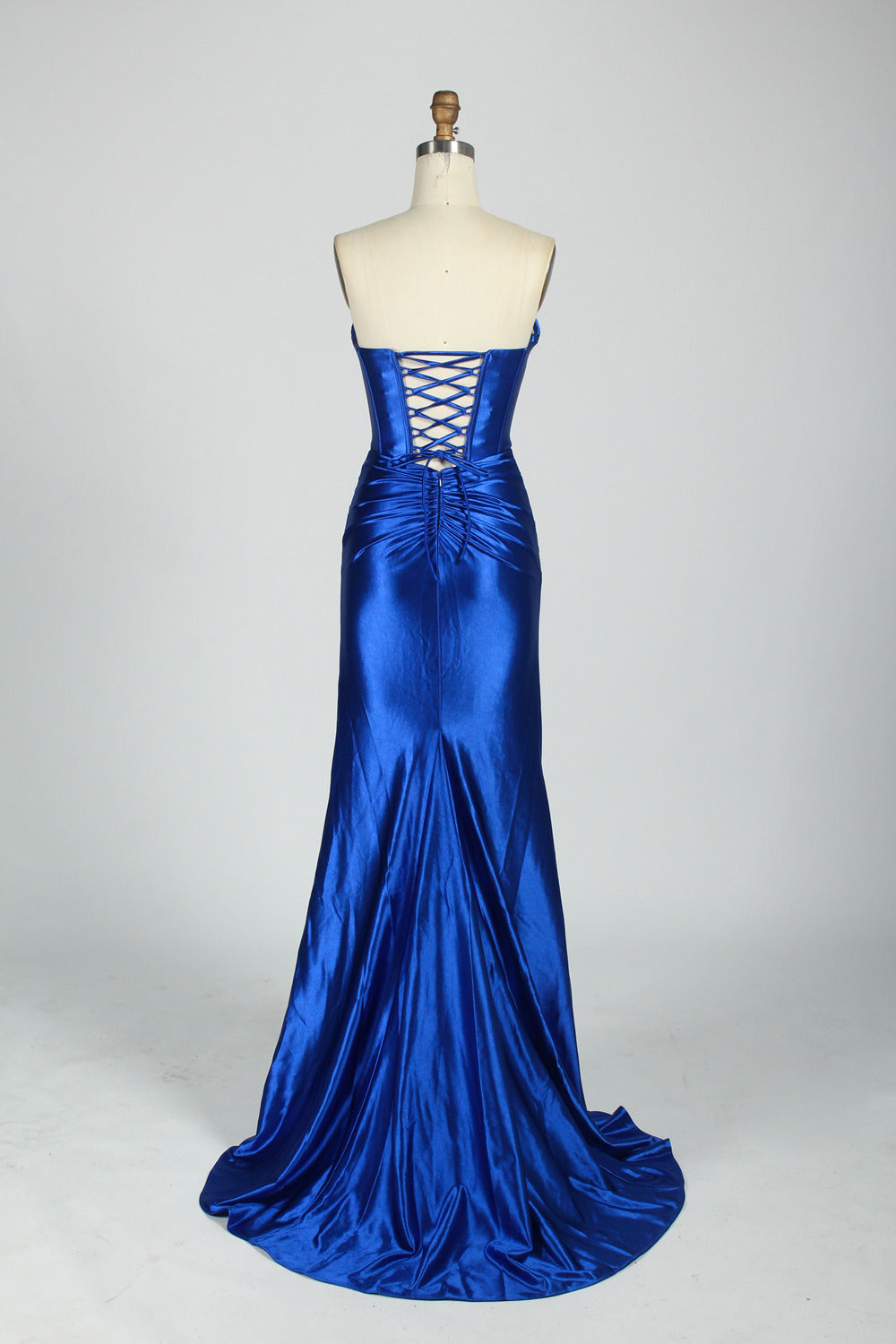 Wholesale Timeless  Elegance Strapless satin Prom Dress d-129