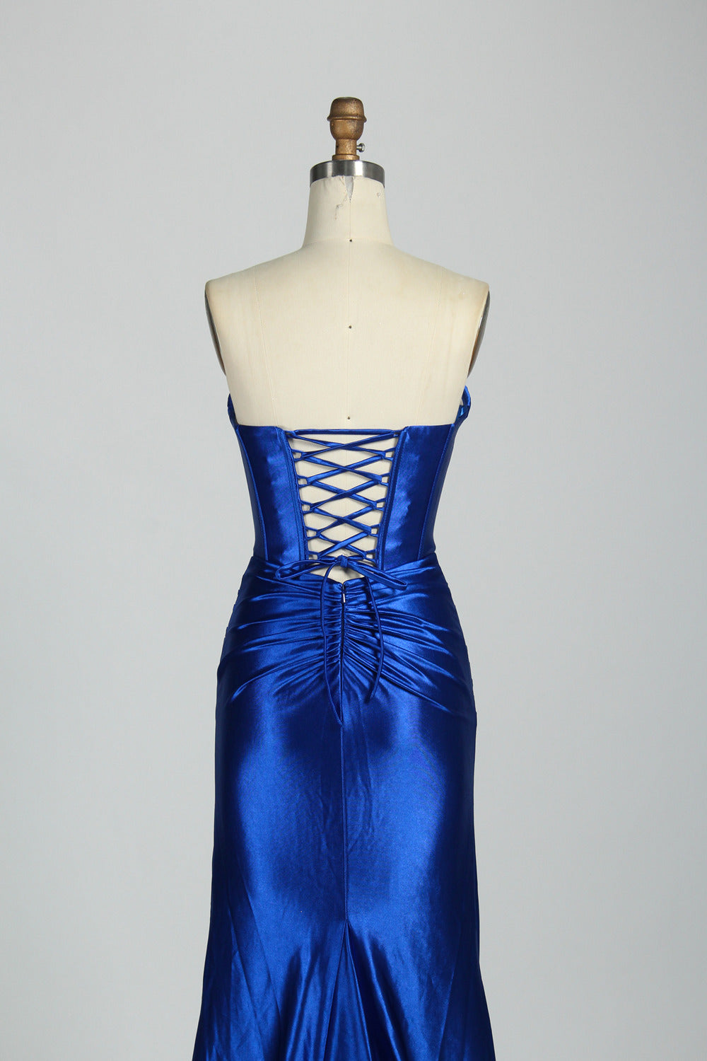 Wholesale Timeless  Elegance Strapless satin Prom Dress d-129