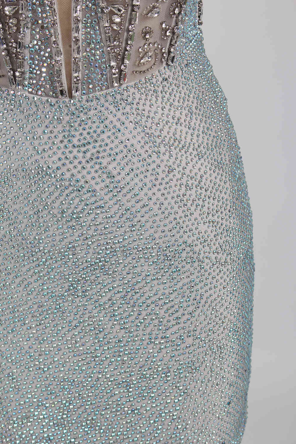 Wholesale Glamorous Hand-Beaded and Rhinestone short prom Dress kt1384