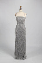 Beaded Fit and Flare Mother of the Bride Dress with Detachable Cape KY025