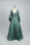 Timeless A-Line Mother of the Bride Dress with Long Sleeves KS003