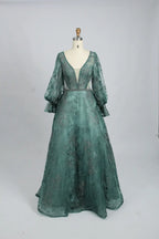 Timeless A-Line Mother of the Bride Dress with Long Sleeves KS003