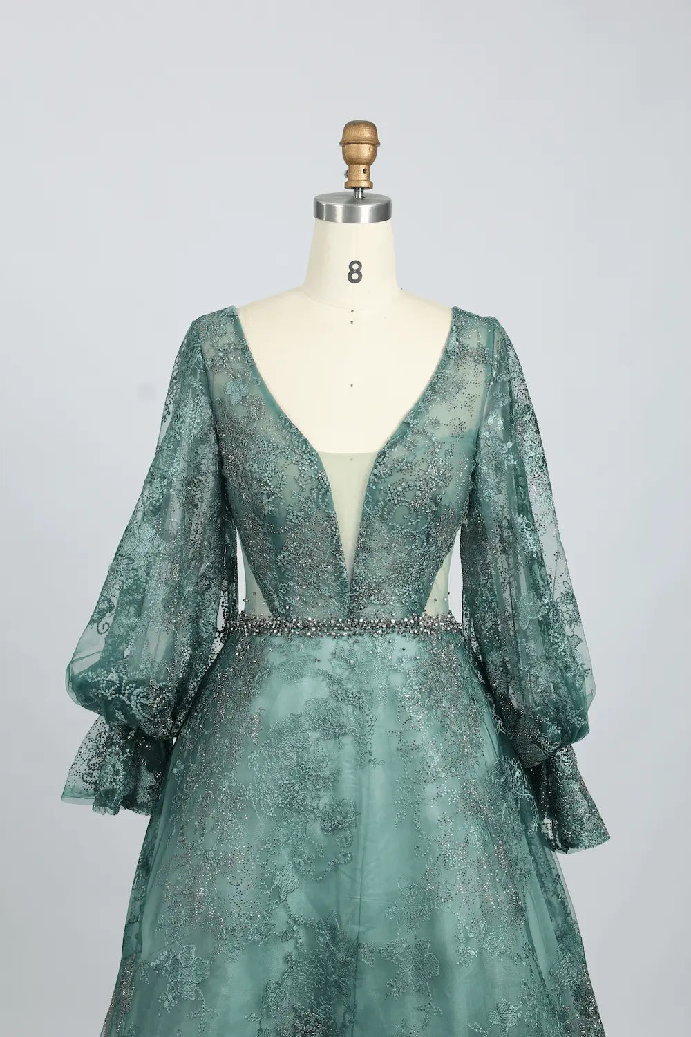 Timeless A-Line Mother of the Bride Dress with Long Sleeves KS003