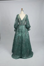 Timeless A-Line Mother of the Bride Dress with Long Sleeves KS003