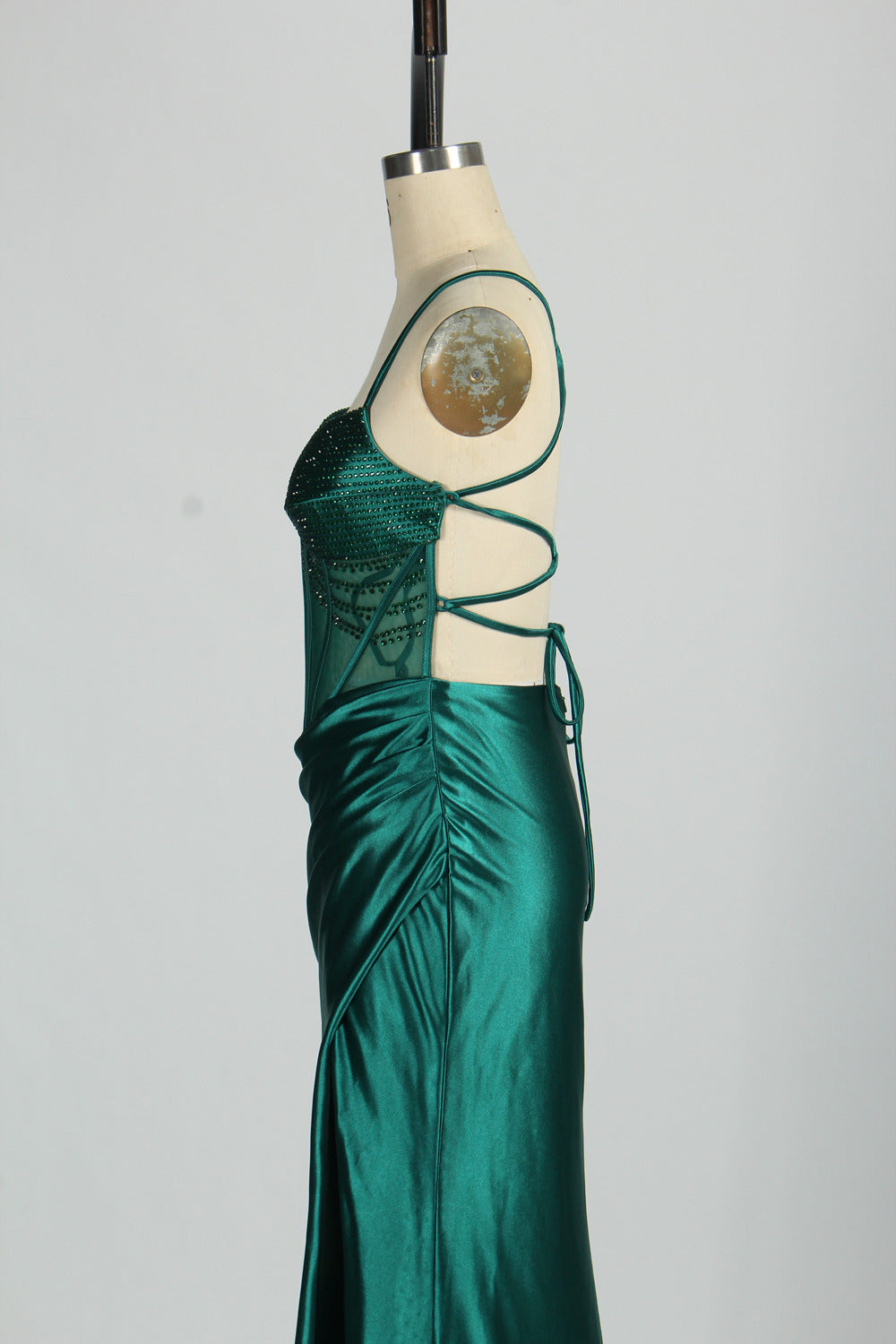 Wholesale Wxquisite Embellished Strappy Prom Dress d-133