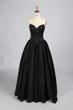 Wholesale Black Strapless Sequin Ball Gown Prom Dress KT1496