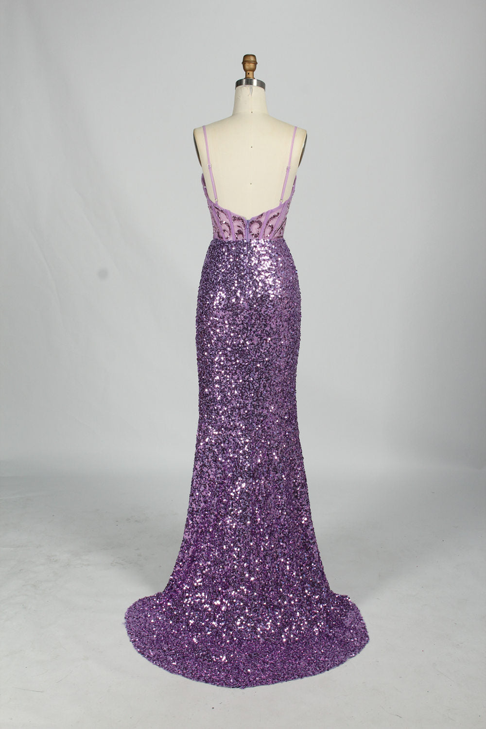 wholesale gorgeous Sparkling Strapless Prom Gown d-131