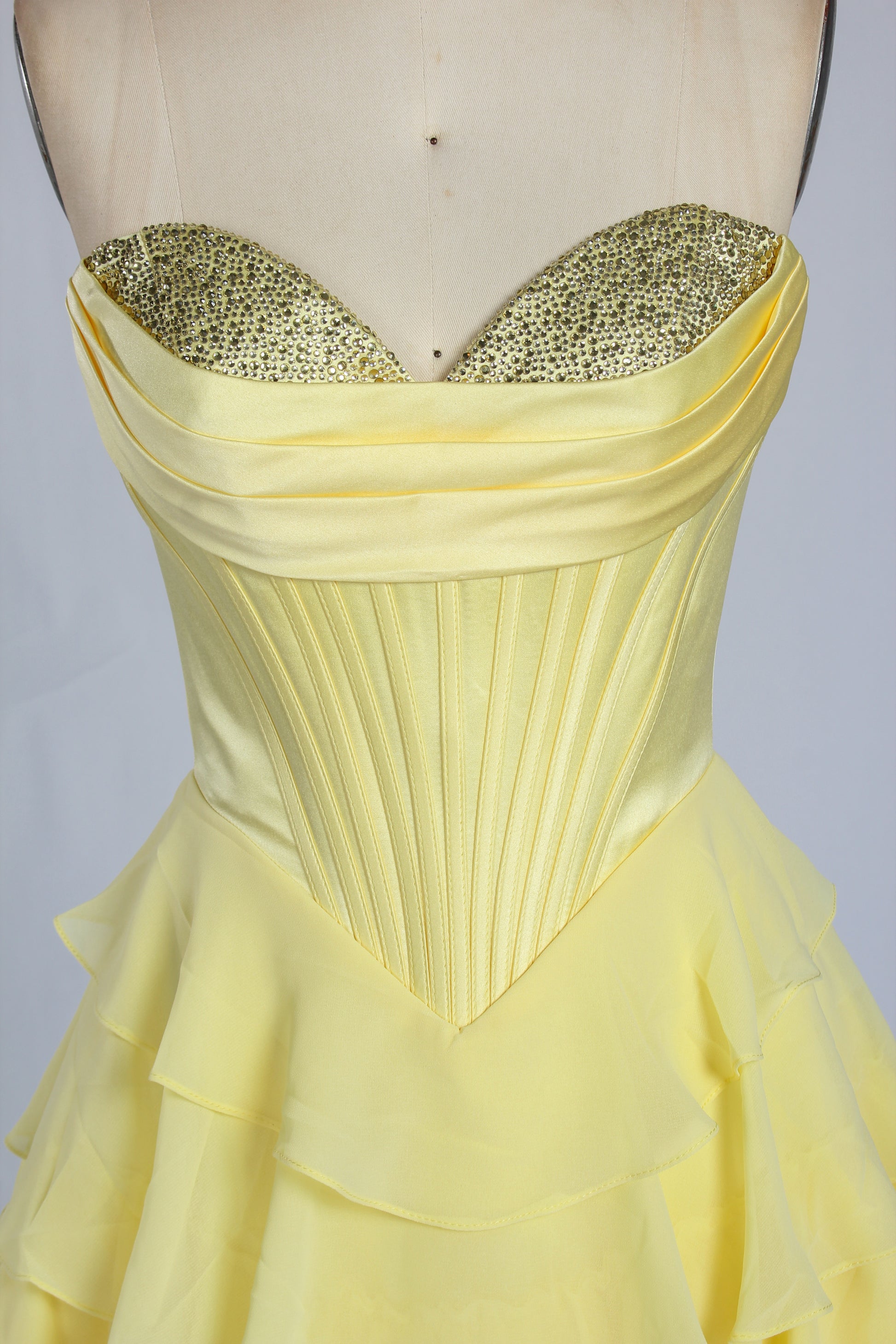 Wholesale Strapless Floral Corset Homecoming Dress 33223S