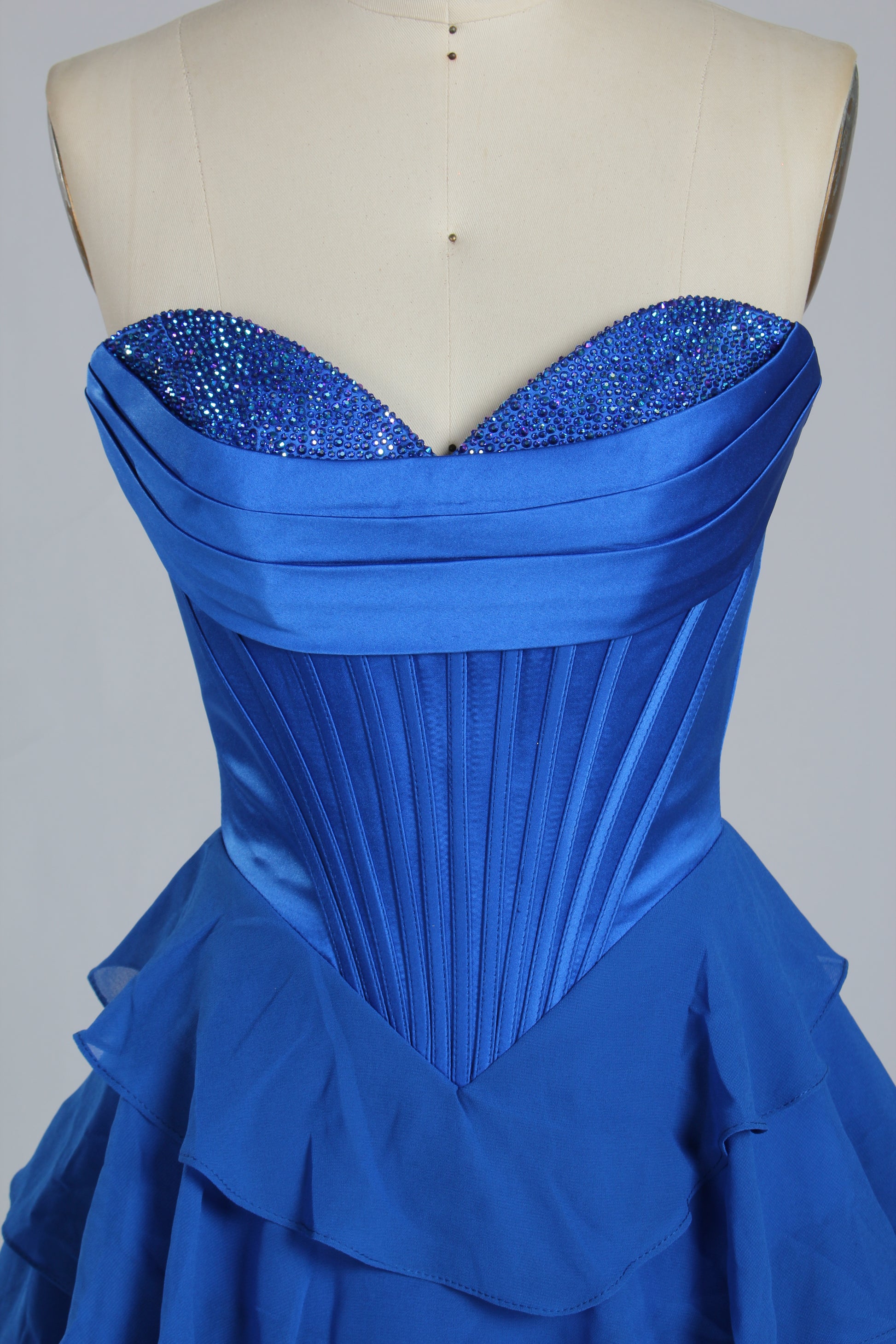 Wholesale Strapless Floral Corset Homecoming Dress 33223S