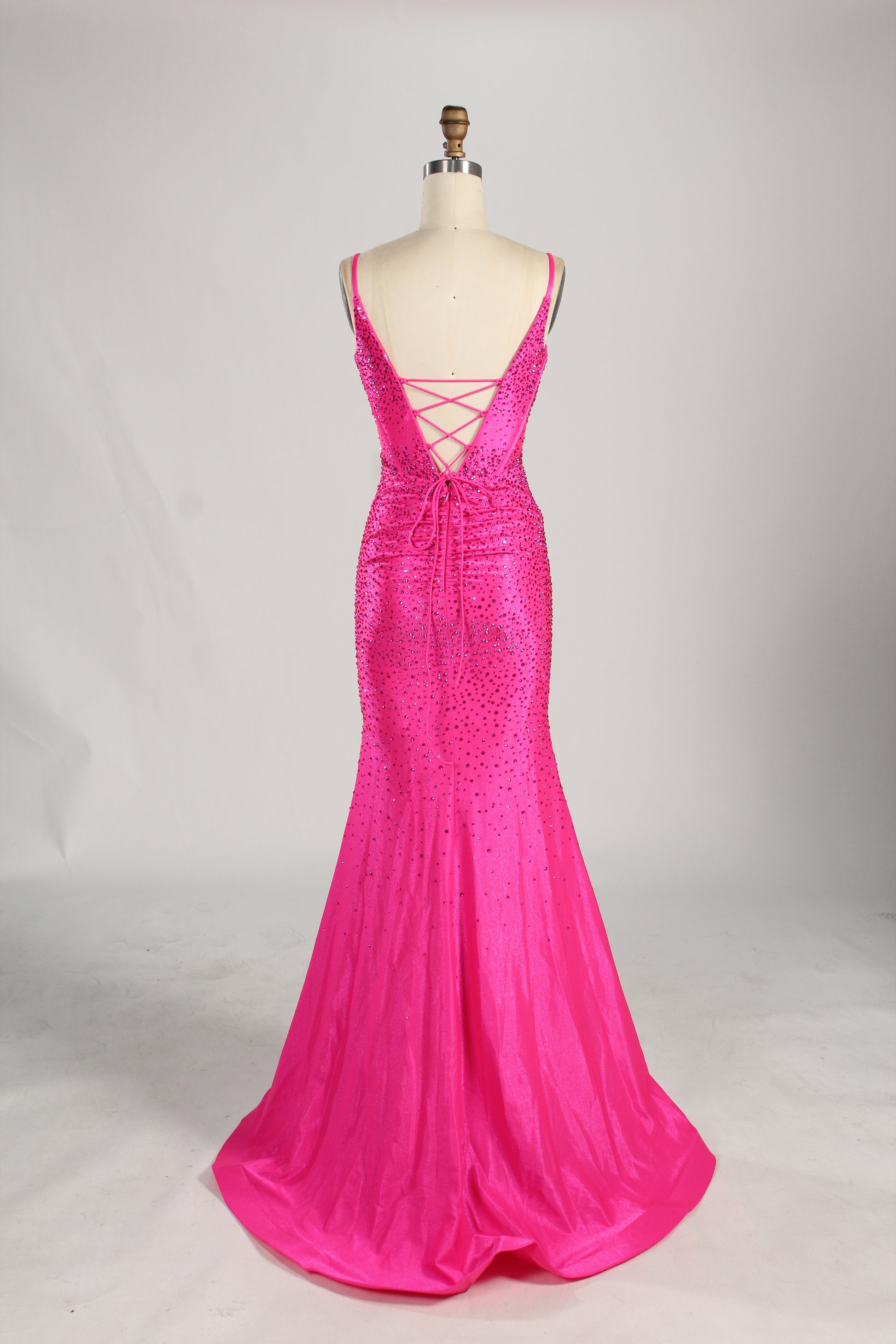 Wholesale Multi-Color Sequin Mermaid Prom Dress KT1424B