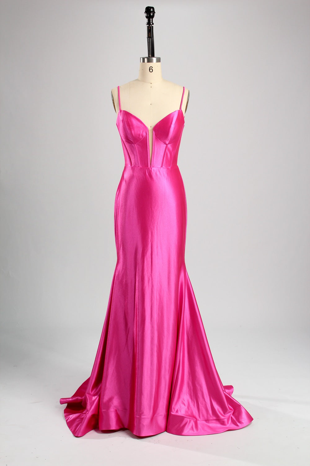 Charming Satin Mermaid Prom Dress Wholesale 32977