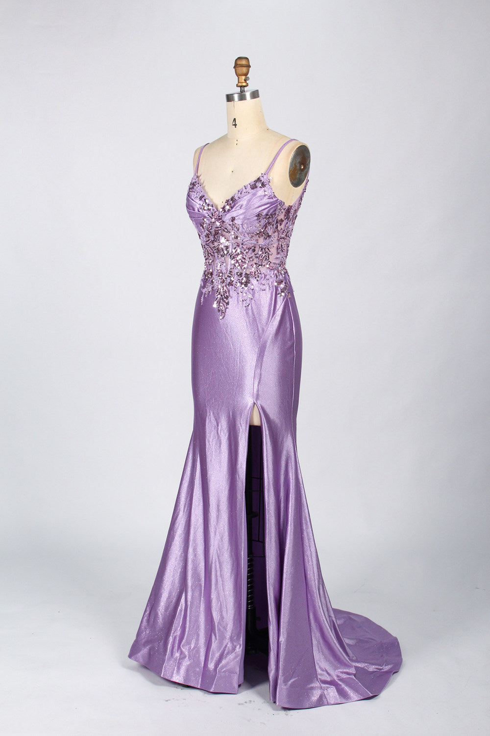 Wholesale Luxurious Sequin Mermaid Prom Gown 33046