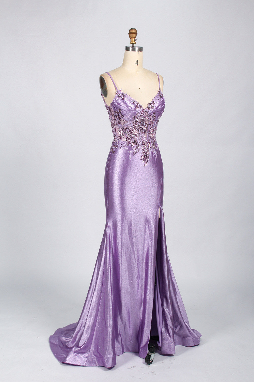Wholesale Luxurious Sequin Mermaid Prom Gown 33046