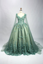 Wholesale Mint Green Quinceanera Ball Gown 3317