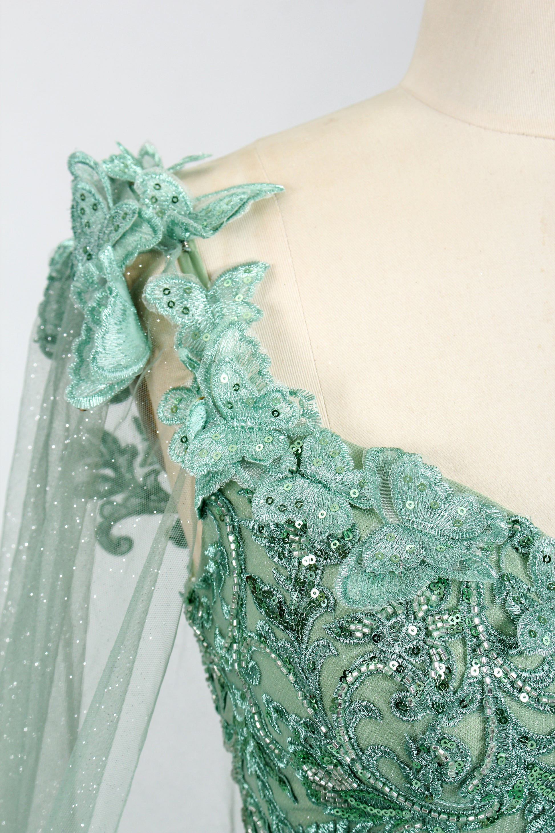 Wholesale Mint Green Quinceanera Ball Gown 3317
