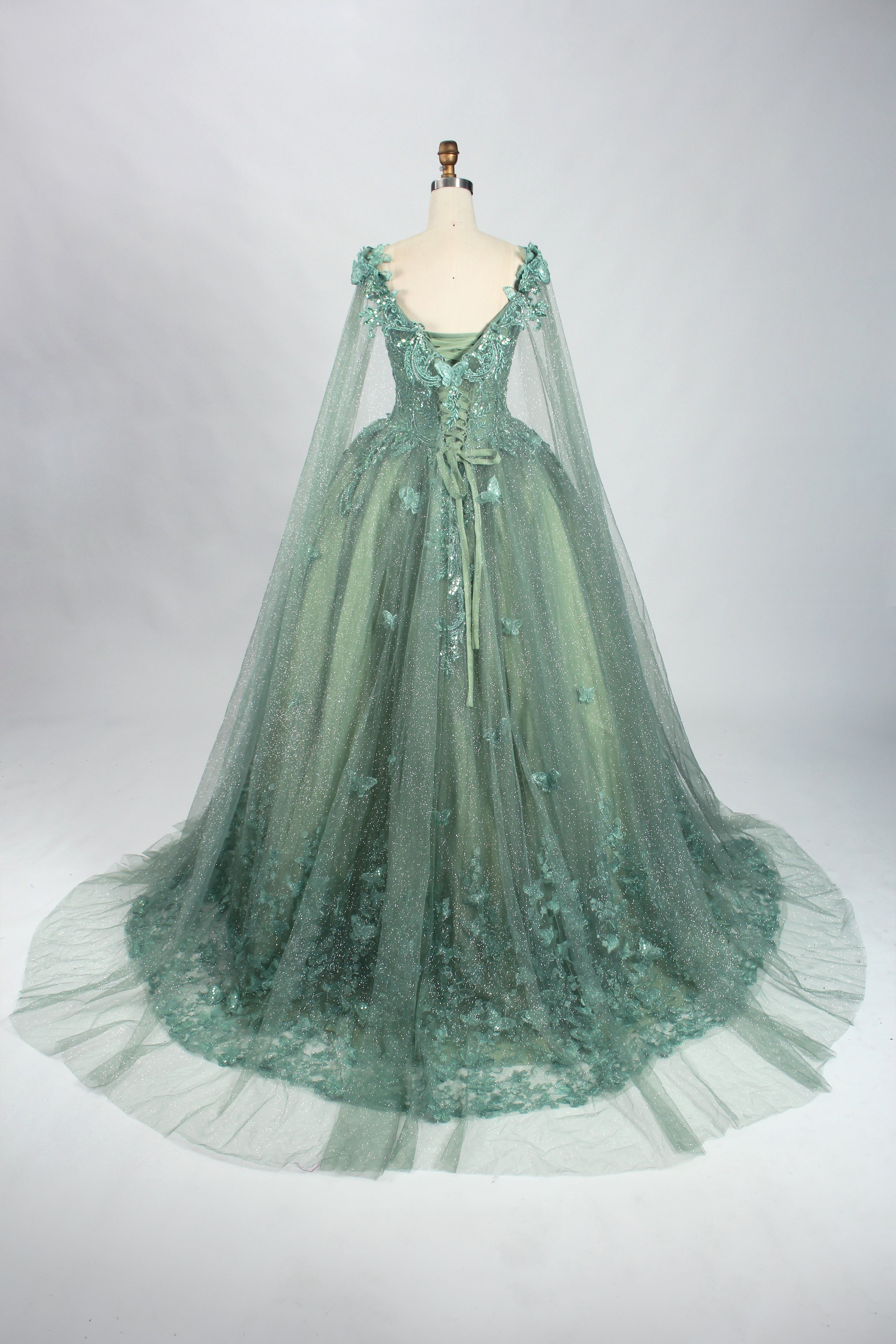 Wholesale Mint Green Quinceanera Ball Gown 3317