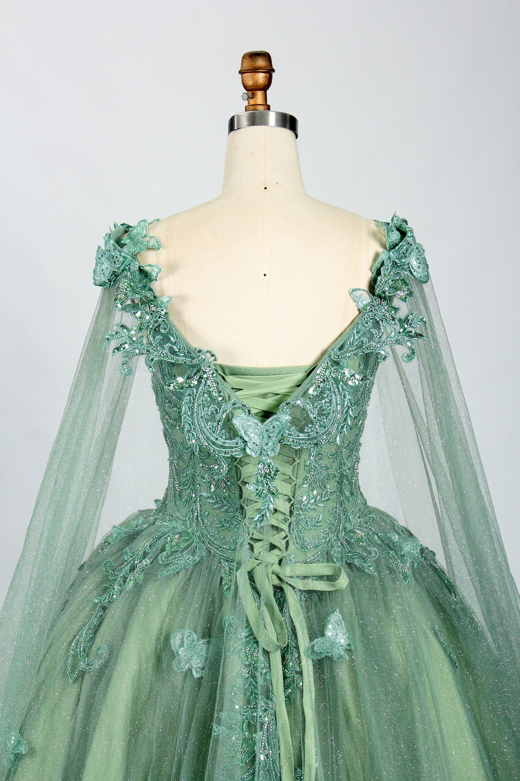 Wholesale Mint Green Quinceanera Ball Gown 3317