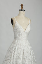 Wholesale Lace V-Neck Bridal Gown 32845