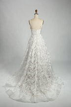 Wholesale Lace V-Neck Bridal Gown 32845
