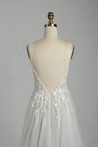 Wholesale Handcrafted Lace Tulle Bridal Gown 32847