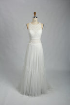 Wholesale Lace - Top Tulle Two - Piece Bridal Gown 32848