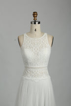 Wholesale Lace - Top Tulle Two - Piece Bridal Gown 32848