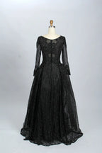 Sophisticated A-Line Mother of the Bride Dress with Long Sleeves MK058