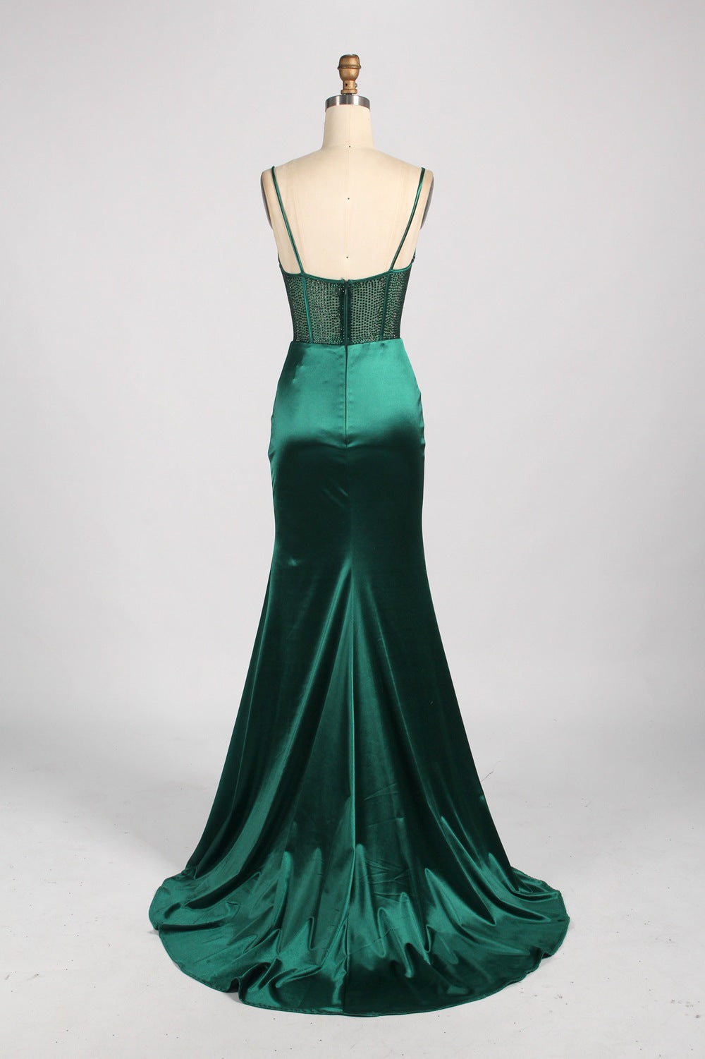 Elegant Satin Slit Prom Dress  Wholesale 33051