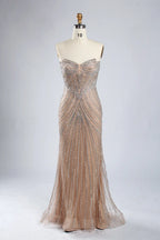 Classic Silver Grey Beaded Cape Sleeves Mother of the Bride Dress KY052