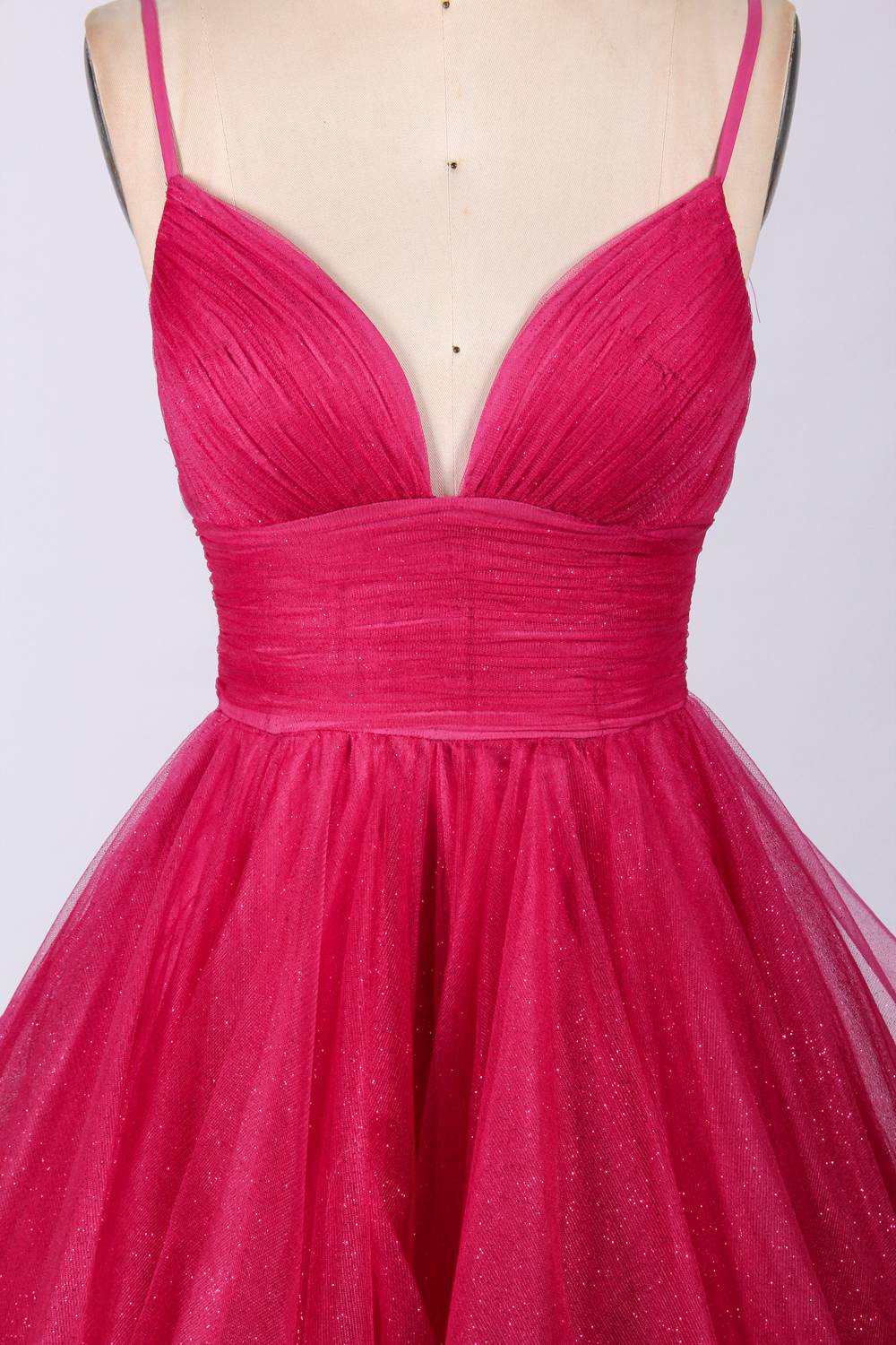 Wholesale Elegant Ruffled Skirt Prom Dress 33062