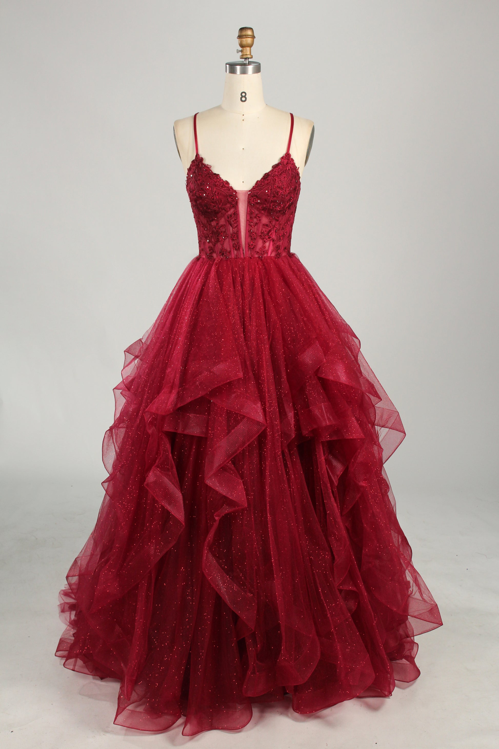 Wholesale elegance Beaded Tulle Prom Dress  33278
