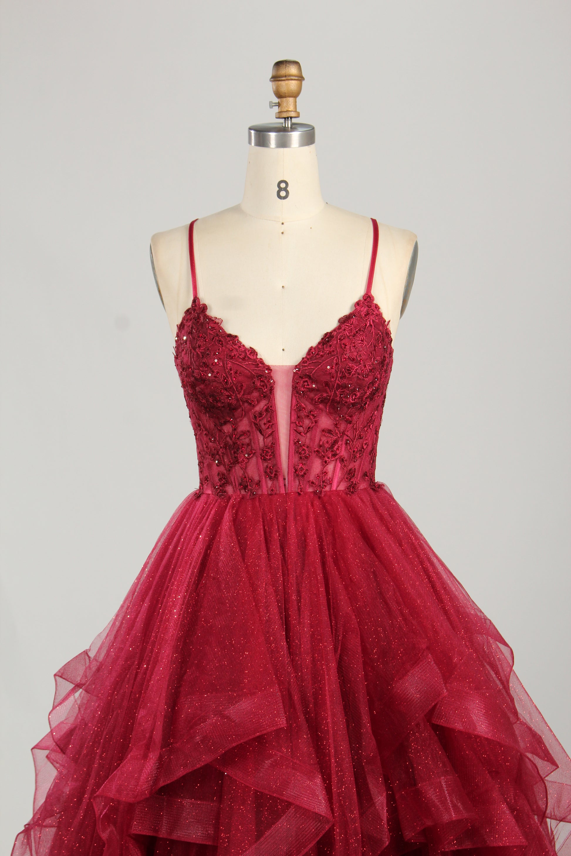 Wholesale elegance Beaded Tulle Prom Dress  33278