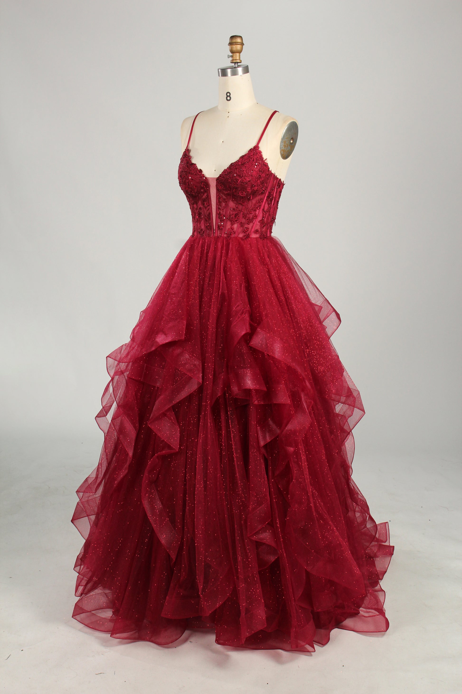 Wholesale elegance Beaded Tulle Prom Dress  33278