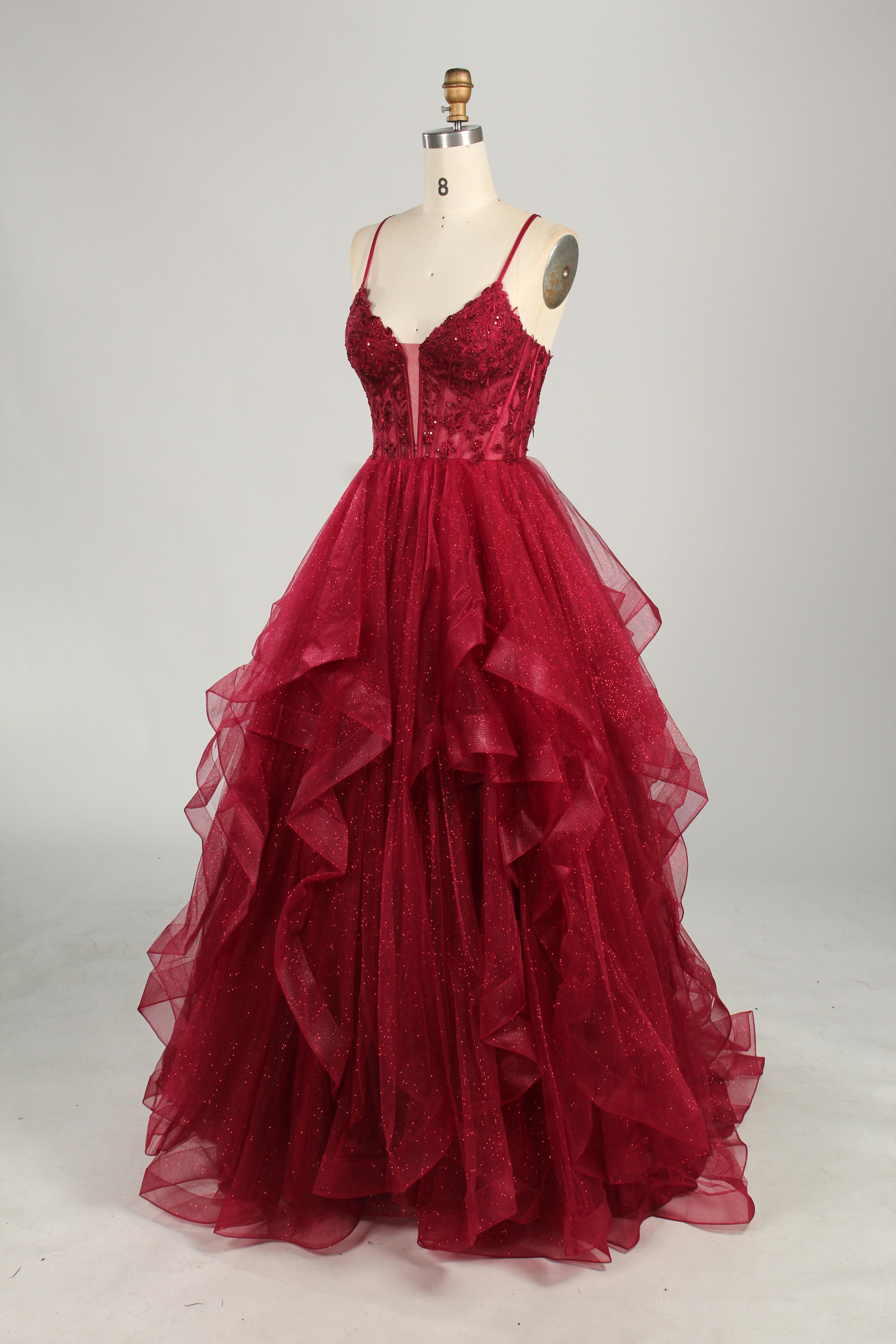 Wholesale elegance Beaded Tulle Prom Dress  33278