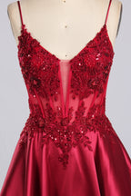 Wholesale Royal Blue Lace - Bodice Satin Evening Gown 33158