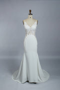 Wholesale Spaghetti Strap Lace Mermaid Wedding Dress 32731