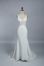 Wholesale Spaghetti Strap Lace Mermaid Wedding Dress 32731