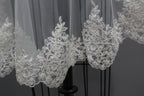 Wholesale Lace-Trimmed Bridal Veil t451