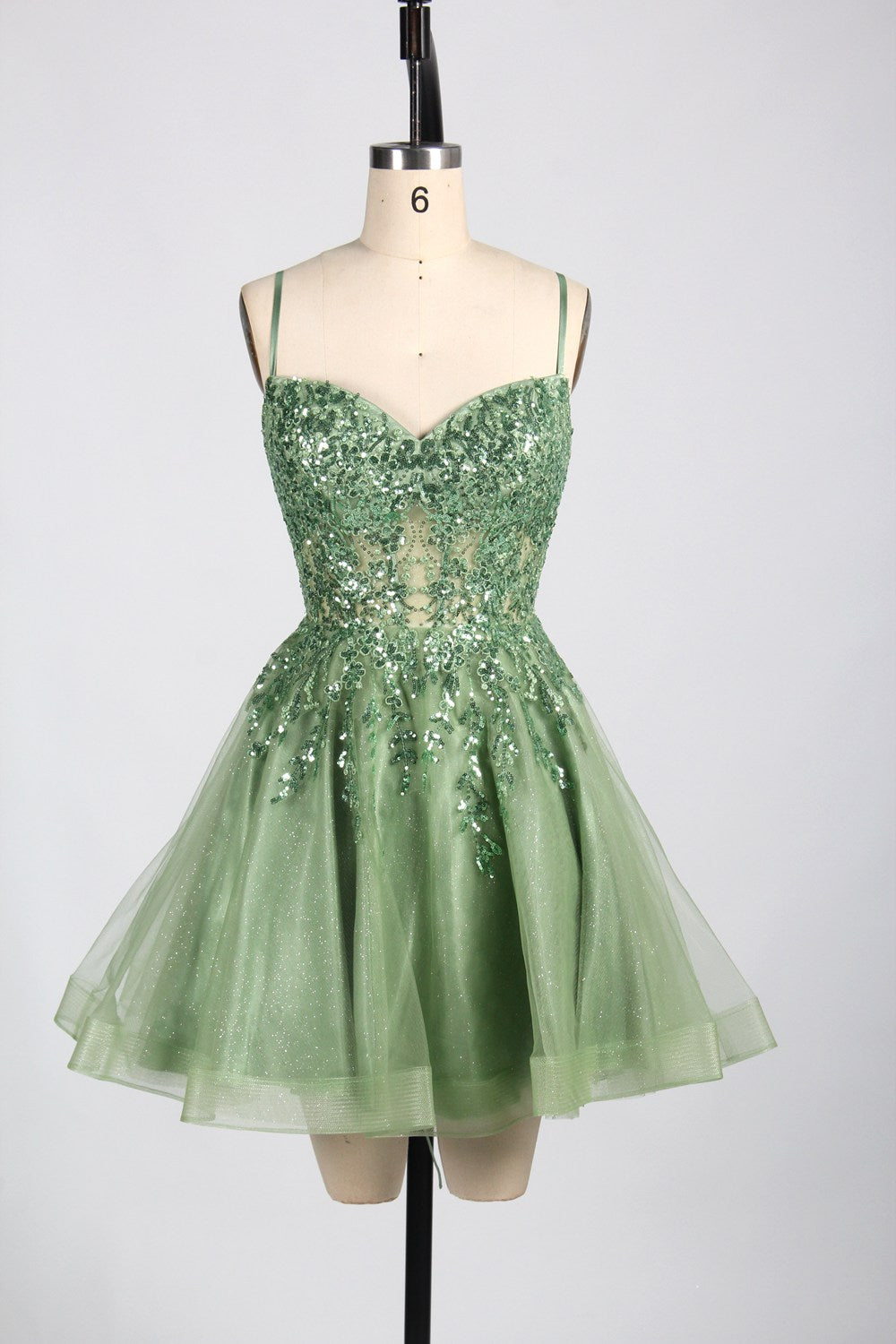 Sparkling Short Sequin Prom Dress - Dazzling and Chic Wholesale Collection 32933