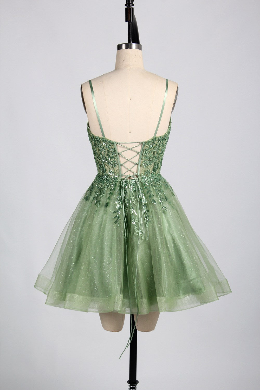 Sparkling Short Sequin Prom Dress - Dazzling and Chic Wholesale Collection 32933