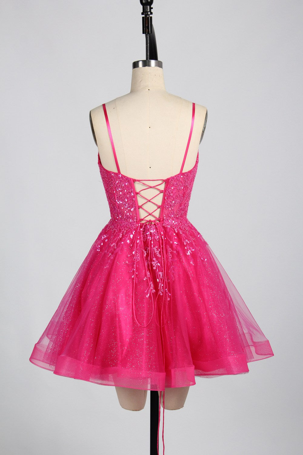 Sparkling Short Sequin Prom Dress - Dazzling and Chic Wholesale Collection 32933
