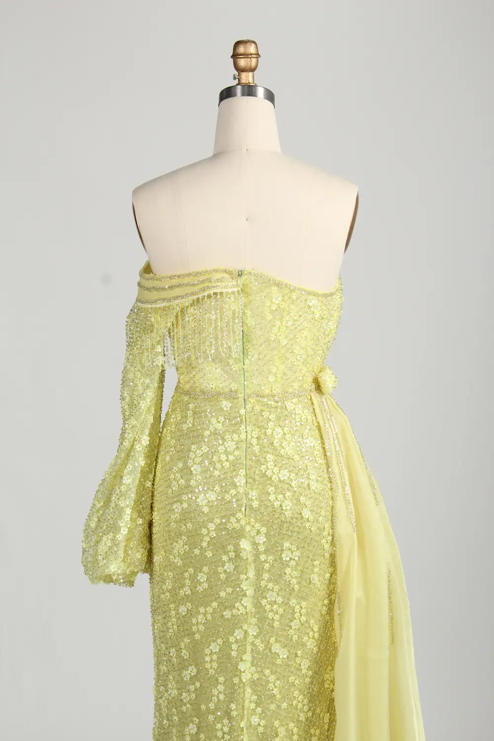 Floral Lace One Shoulder Mermaid Mother of the Bride Dress MC148