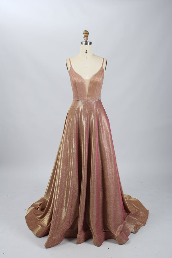Sparkling Skirt with Beaded Waist Belt Prom Wholesale KT1255