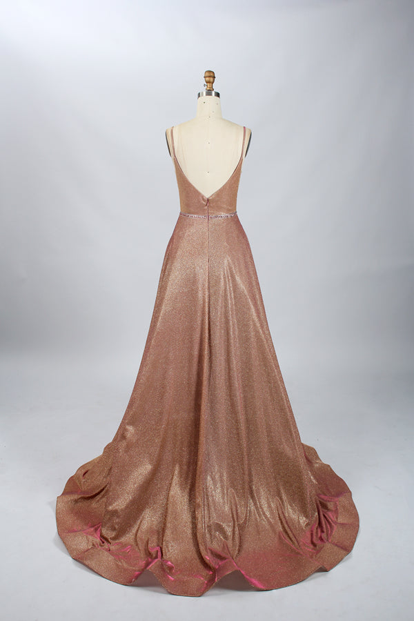 Sparkling Skirt with Beaded Waist Belt Prom Wholesale KT1255