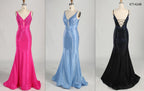 Wholesale Multi-Color Sequin Mermaid Prom Dress KT1424B